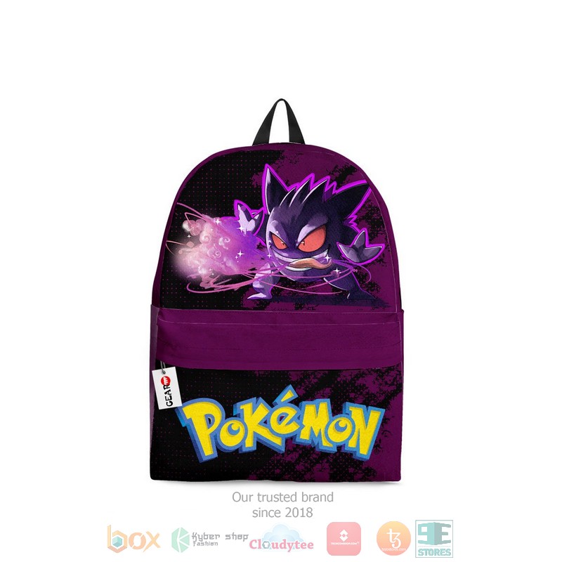 Gengar Anime Pokemon Backpack