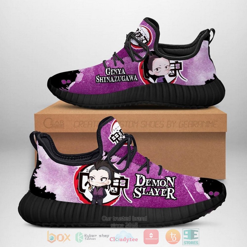 Genya Costume Demon Slayer Anime Reze Shoes
