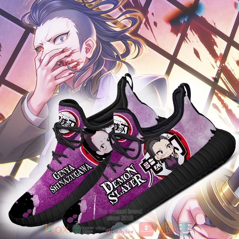 Genya Costume Demon Slayer Anime Reze Shoes 1