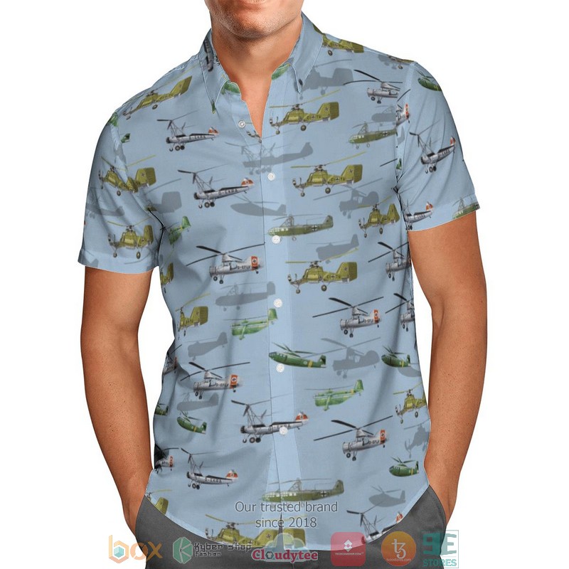 German Helicopter World War 2 Hawaiian Shirt 1 German Helicopter World War 2 Hawaiian Shirt