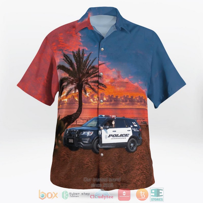 Germantown Police Department Germantown Tennessee Hawaiian Shirt 3 Germantown Police Department Germantown Tennessee Hawaiian Shirt word1