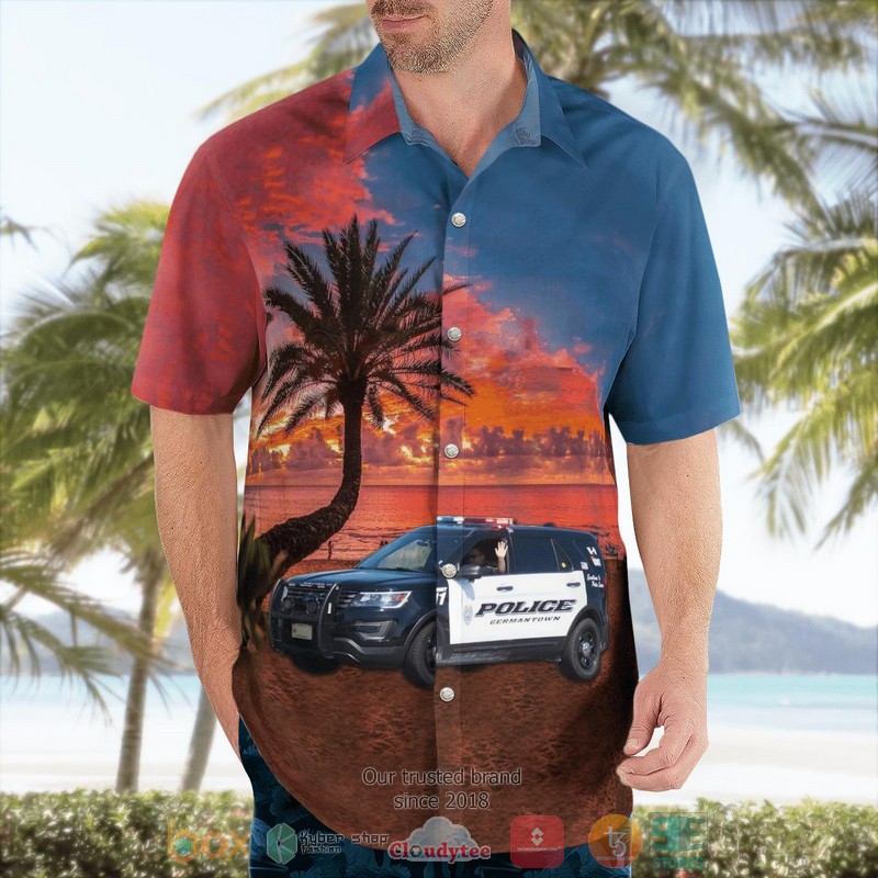 Germantown Police Department Germantown Tennessee Hawaiian Shirt 4 Germantown Police Department Germantown Tennessee Hawaiian Shirt word1