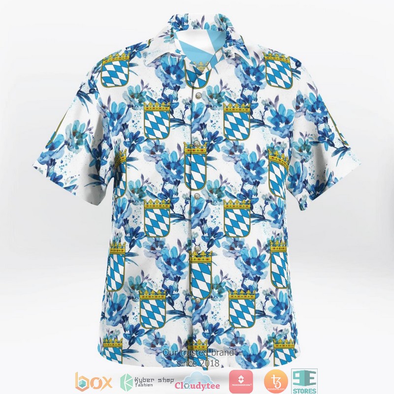Germany Bavaria Flag Hawaiian Shirt 3 Germany Bavaria Flag Hawaiian Shirt word3