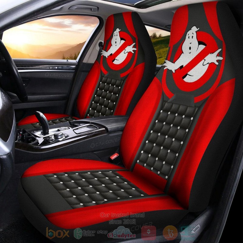 Ghostbusters Halloween Decorations Car Seat Cover 1