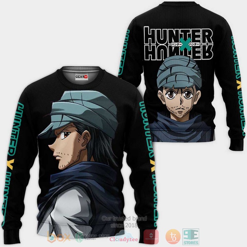 Ging Freecss Hunter x Hunter Anime 3D Hoodie Bomber Jacket 1
