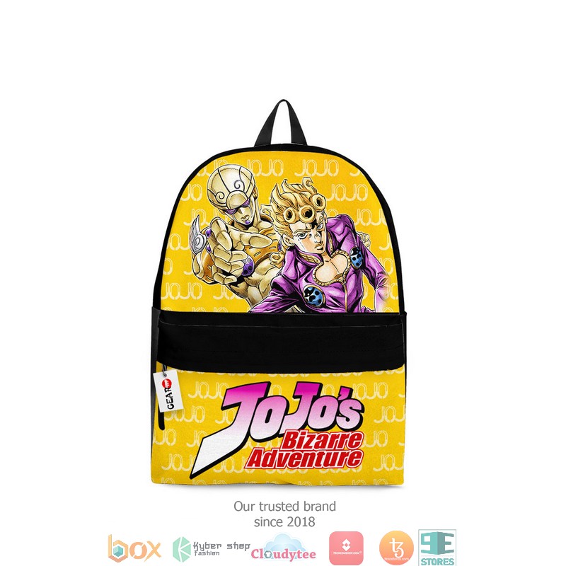 Giorno Giovanna JJ Adventure Anime Backpack 6 Giorno Giovanna JJ Adventure Anime Backpack