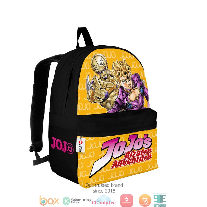 Giorno Giovanna JJ Adventure Anime Backpack 1