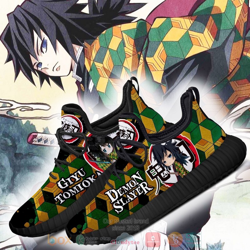 Giyu Tomioka Demon Slayer Anime Reze Shoes 1
