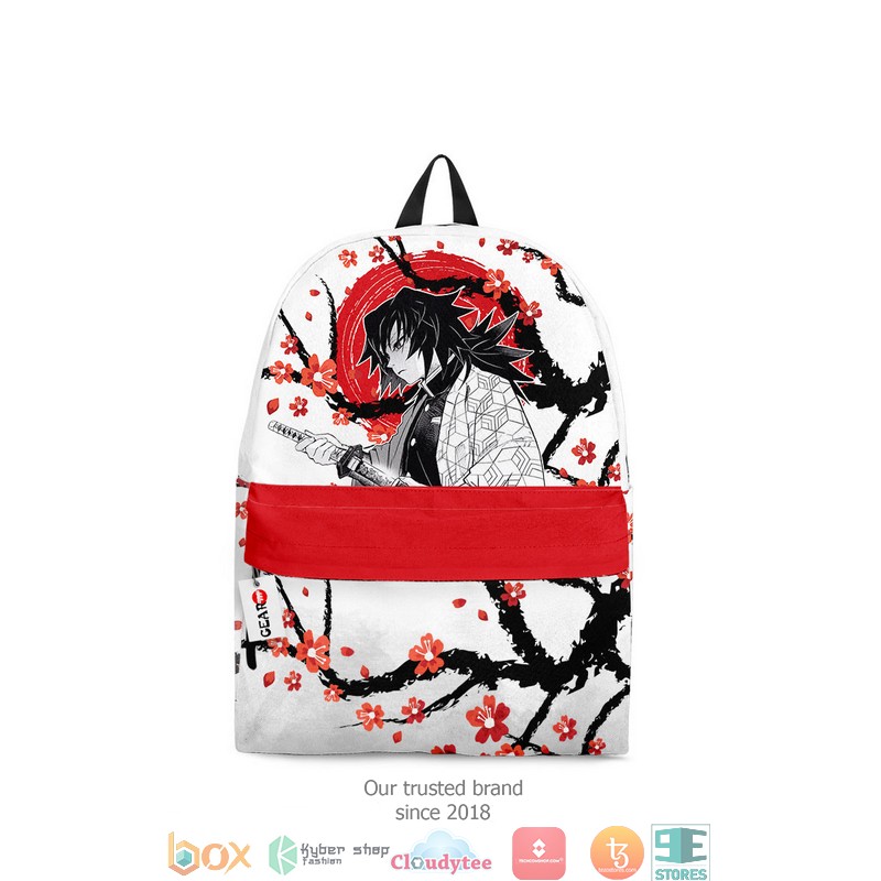 Giyu Tomioka Kimetsu Anime Japan Style Backpack