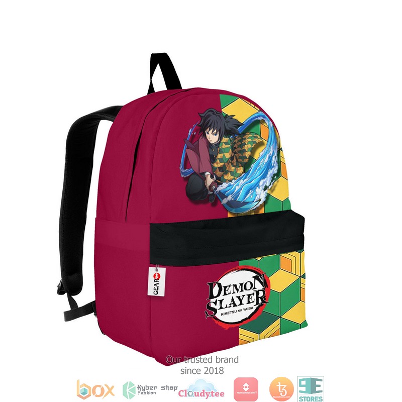 Giyuu Tomioka Kimetsu Anime Backpack 1