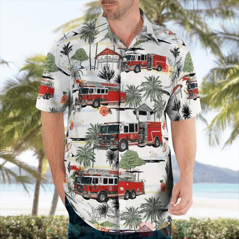 BEST Glyndon, Baltimore County, Maryland, Glyndon Volunteer Fire Department Station 40 3D Aloha Shirt 4 BEST Glyndon, Baltimore County, Maryland, Glyndon Volunteer Fire Department Station 40 3D Aloha Shirt word1