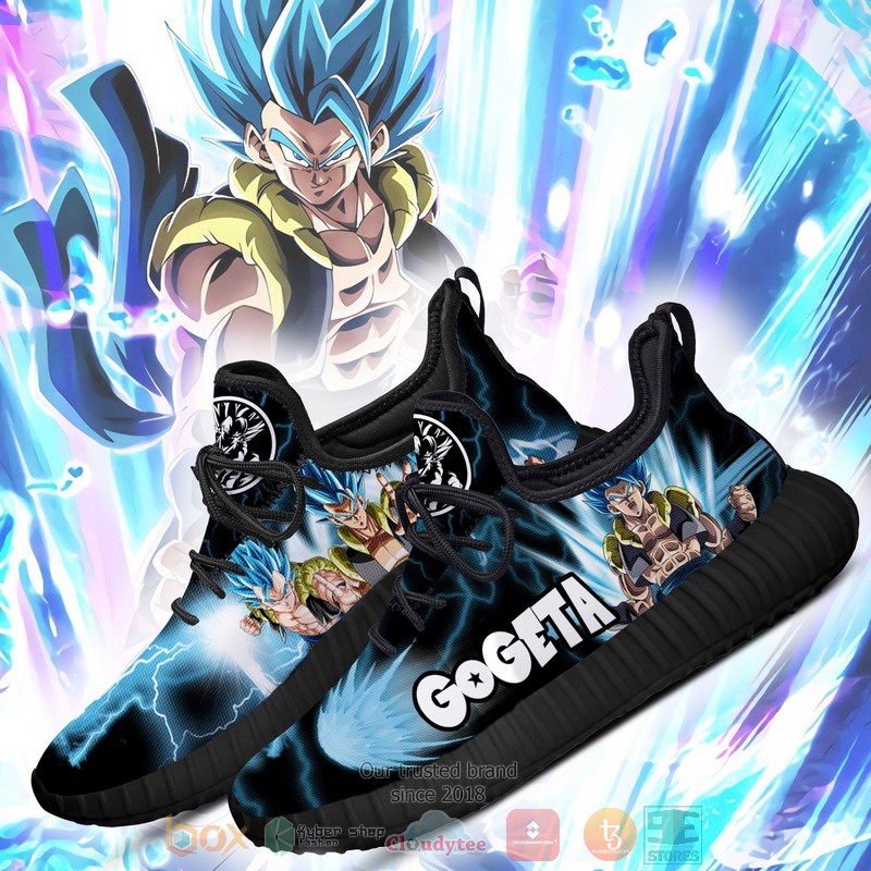 Gogeta Blue Dragon Ball Anime Reze Shoes 1