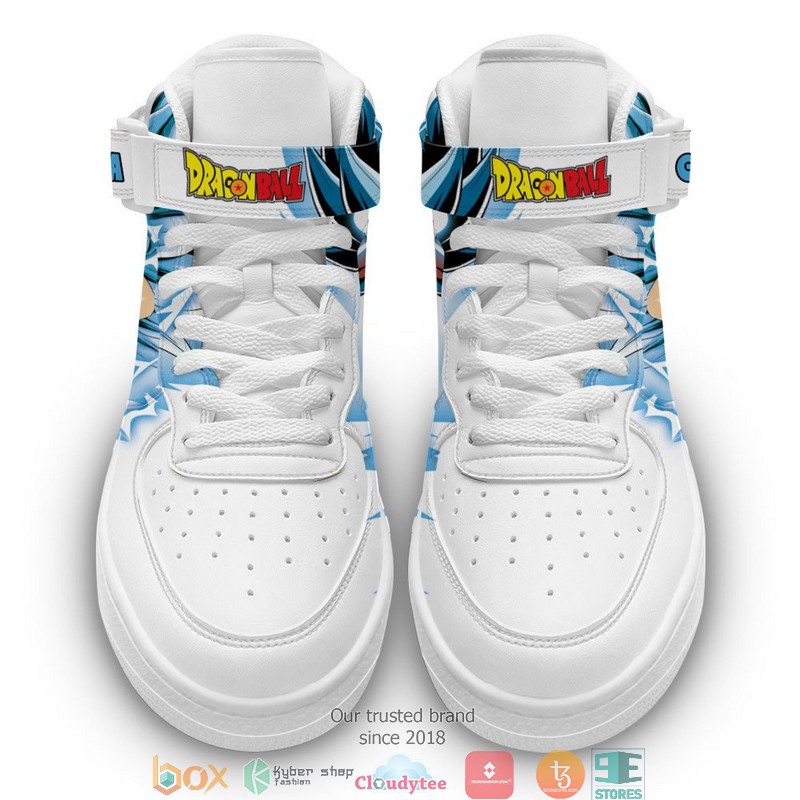Gogeta Dragon Ball Anime for Otaku High Air Force Shoes 1