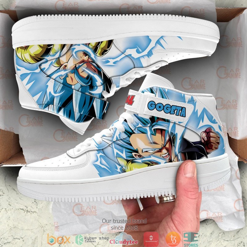 Gogeta Dragon Ball Anime for Otaku High Air Force Shoes 4 Gogeta Dragon Ball Anime for Otaku High Air Force Shoes 1 2 3