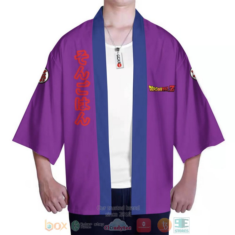 NEW Gohan SSJ Anime Dragon Ball Z 3D Full Printed Kimono 3 Gohan SSJ Anime Dragon Ball Z Kimono 1 2