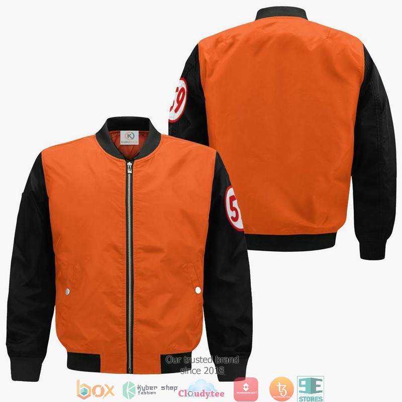 Goku 59 Unisex Dragon Ball Anime 3D Bomber jacket 3 Goku 59 Unisex Dragon Ball Anime 3D Bomber jacket