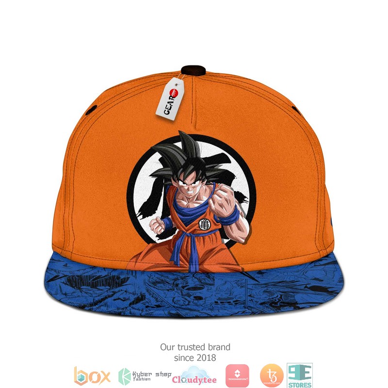Goku Anime Dragon Ball Snapback hat