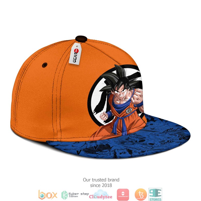 Goku Anime Dragon Ball Snapback hat 3 Goku Anime Dragon Ball Snapback hat 1 2