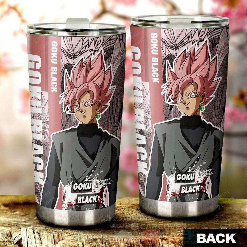 BEST Goku Black Dragon Ball Anime 3D Steel Tumbler 3 Goku Black Dragon Ball Anime Tumbler 1 2