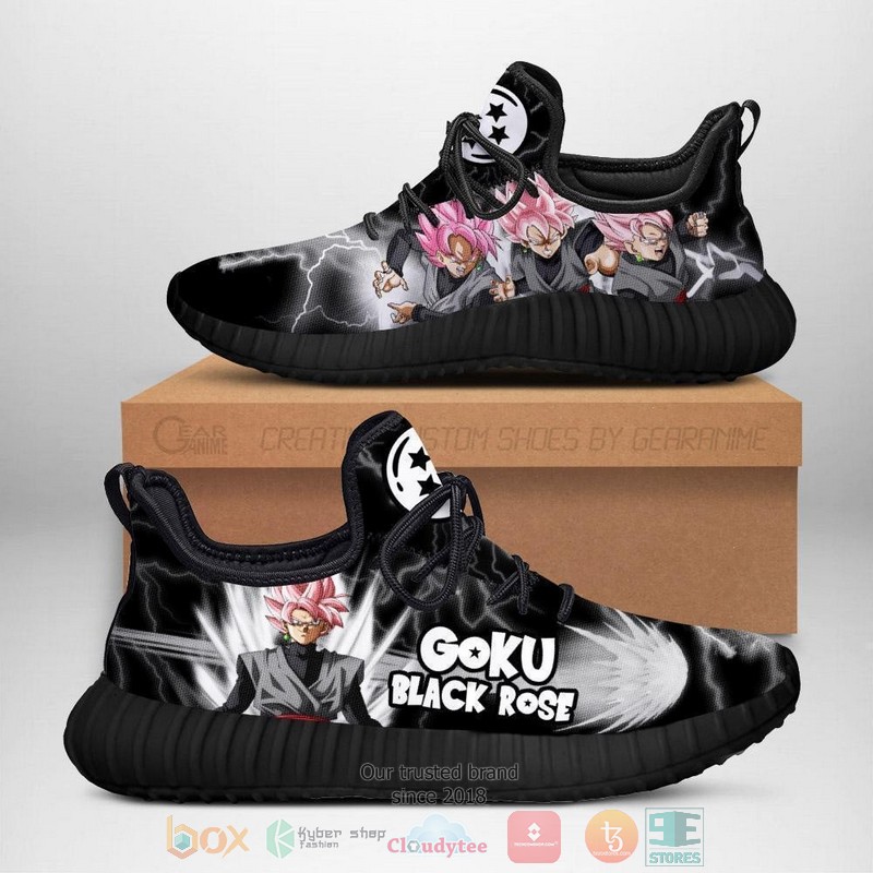 Goku Black Rose Dragon Ball Anime Reze Shoes