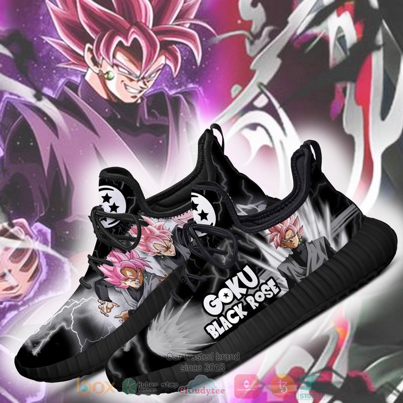 Goku Black Rose Dragon Ball Anime Reze Shoes 1