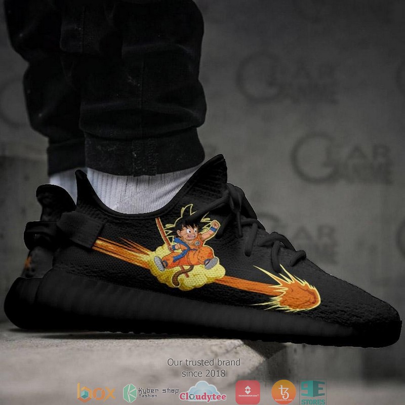 Goku Flying Nimbus Dragon Ball Anime Yeezy Sneaker Shoes 5 Goku Flying Nimbus Dragon Ball Anime Yeezy Sneaker Shoes 1 2 3 4