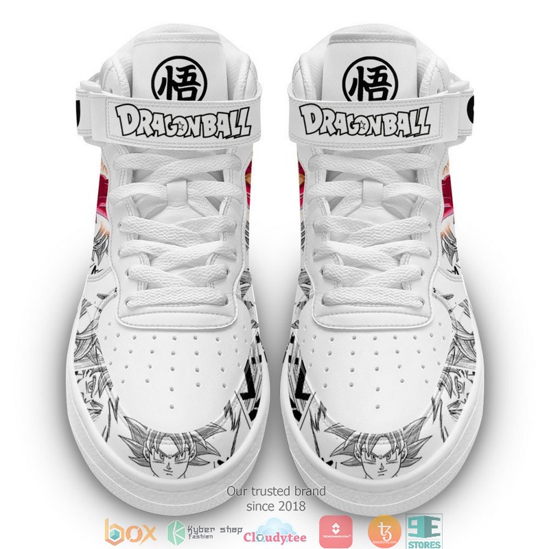 Goku God Dragon Ball Anime Mix Manga High Air Force Shoes 1