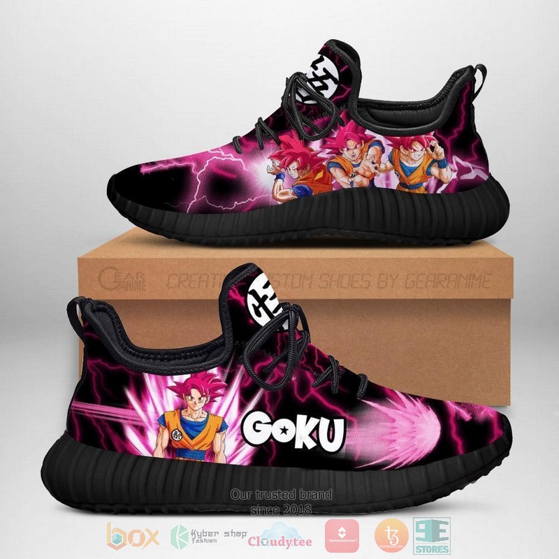 Goku God Dragon Ball Anime Reze Shoes