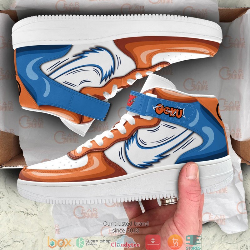 Goku Pokemon Dragon Ball High Air Force Sneaker 4 Goku Pokemon Dragon Ball High Air Force Sneaker 1 2 3