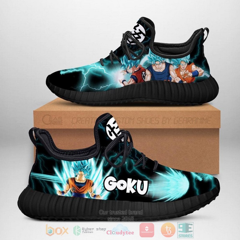 Goku Saiyan Blue Dragon Ball Anime Reze Shoes