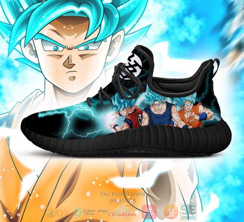 BEST Goku Saiyan Blue Dragon Ball Reze Shoes Sneaker 3 Goku Saiyan Blue Dragon Ball Anime Reze Shoes 1 2