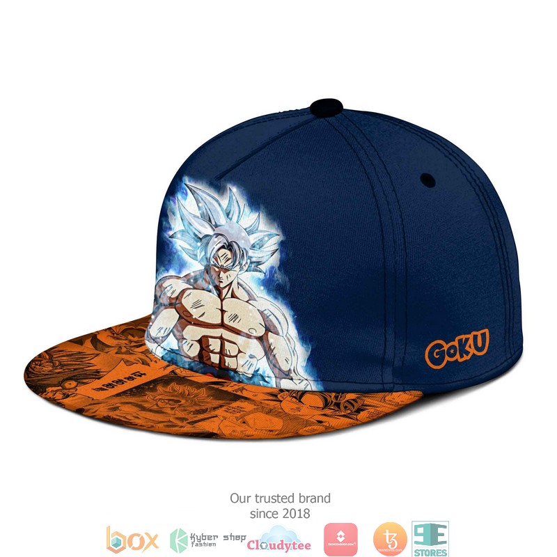 Goku Ultra Instinct Anime Dragon Ball Snapback hat 1
