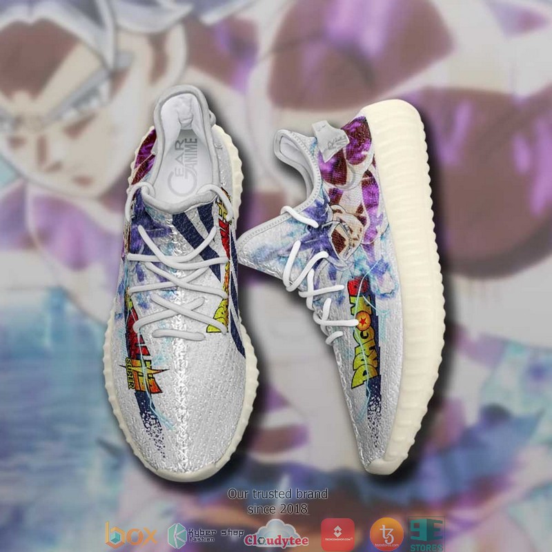Goku Ultra Instinct Dragon Ball Anime Yeezy Sneaker Shoes 1