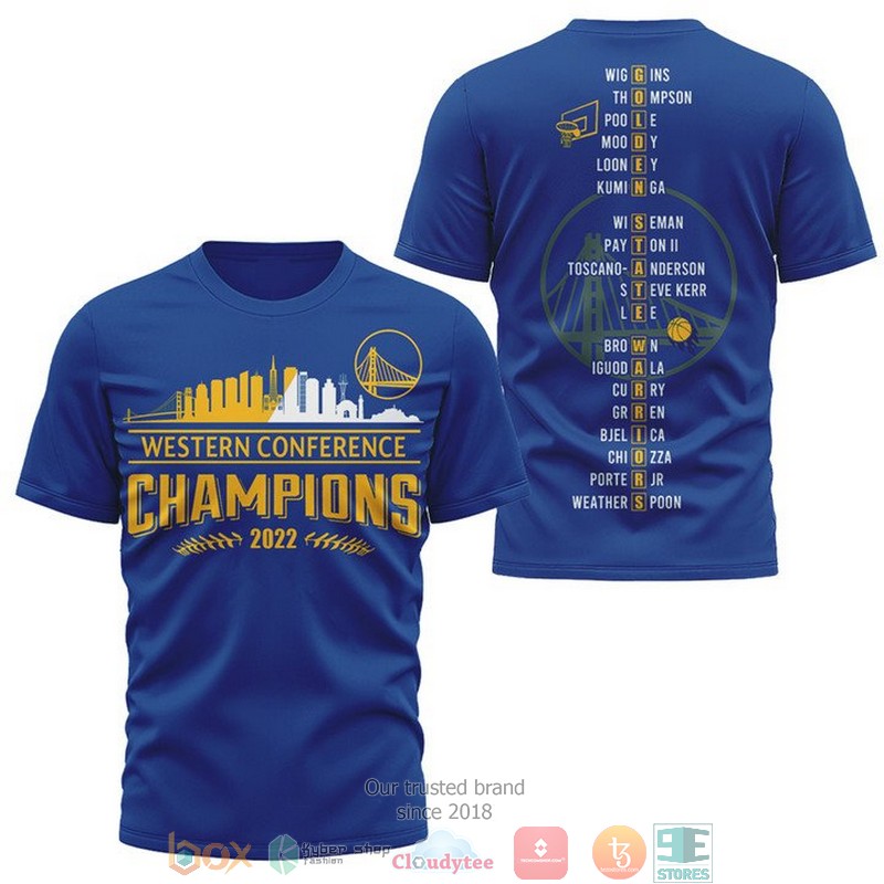 NEW Golden State Warriors Players name Western Conference Champions 2022 3D hoodie, shirt 8 NEW Golden State Warriors Players name Western Conference Champions 2022 3D hoodie, shirt word1