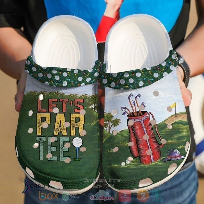 NEW Golf Let’s Par Tee crocs crocband shoes