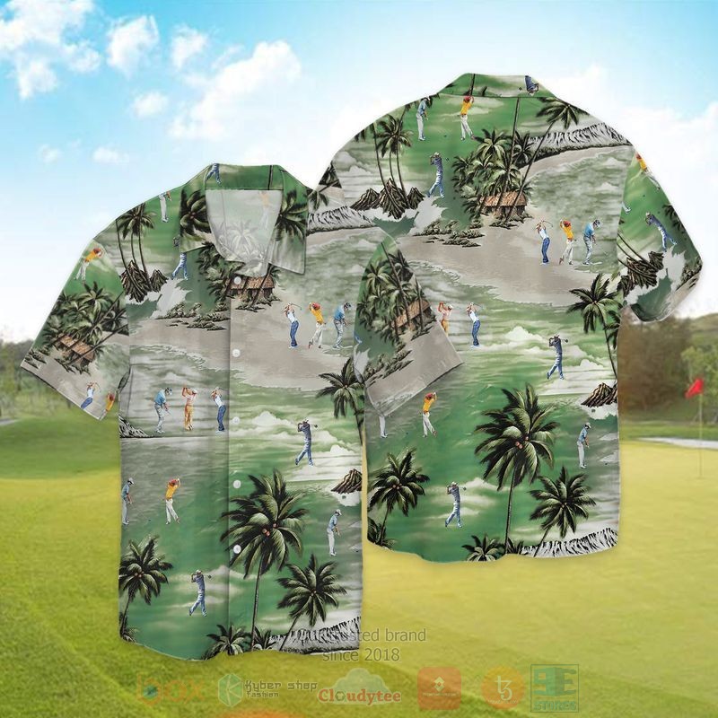 Golf Sports Short Sleeve Hawaiian Shirt