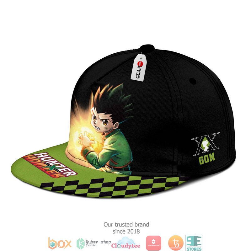 Gon Freecss Power Nen HxH Anime Snapback hat 1