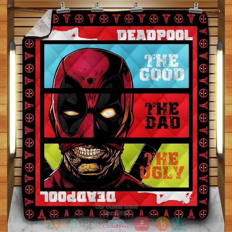 Good Bad Ugly Quilt Blanket