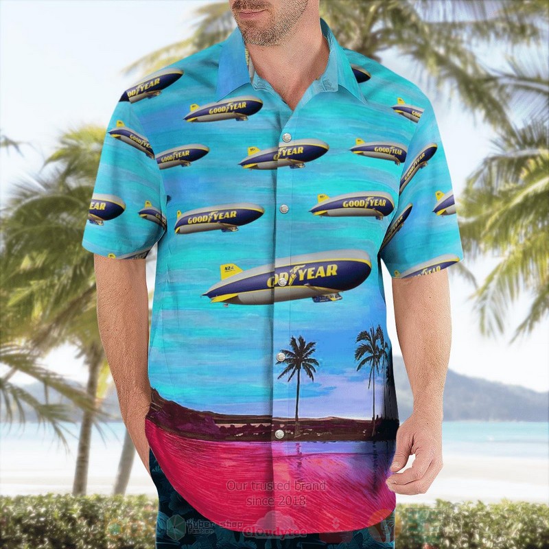 BEST Goodyear Zeppelin LZ N07-101 Zeppelin NT 3D Aloha Shirt 3 BEST Goodyear Zeppelin LZ N07-101 Zeppelin NT 3D Aloha Shirt word3