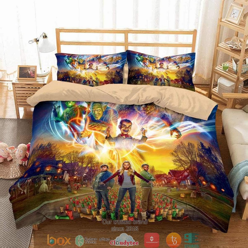 Goosebumps 2 Haunted Halloween Duvet Cover Bedroom Set