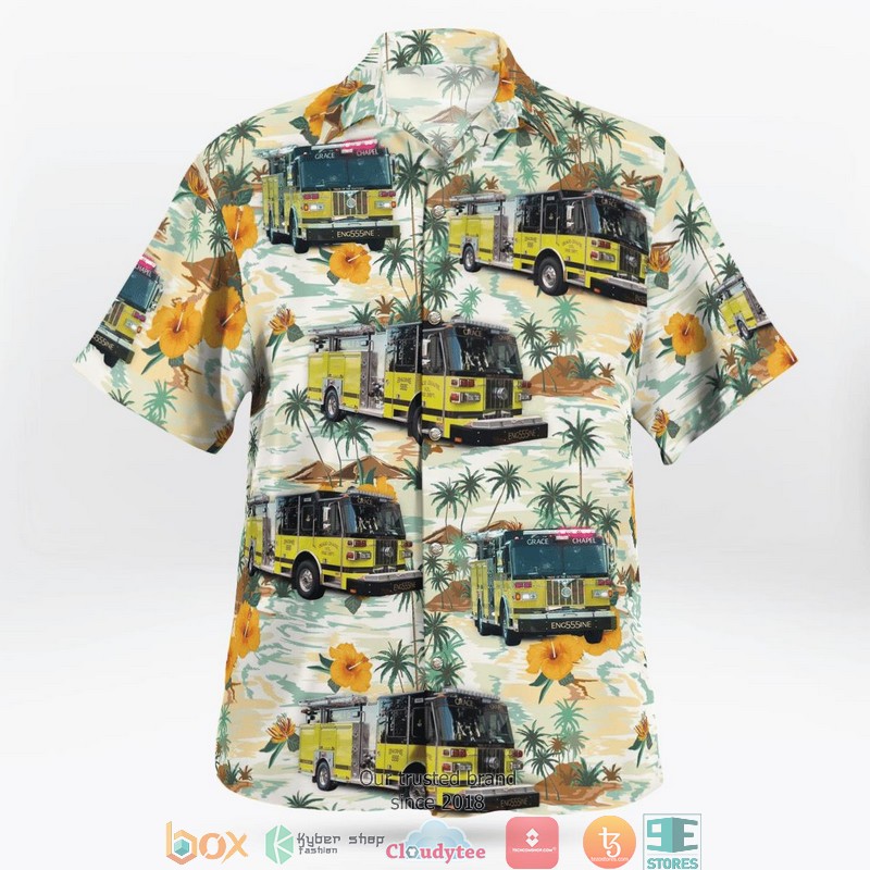 Grace Chapel Volunteer Fire Department 3D Hawaii Shirt 3 Grace Chapel Volunteer Fire Department 3D Hawaii Shirt 1 2