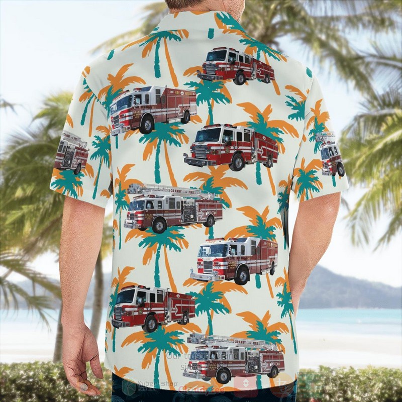 BEST Granby, Colorado, Grand Fire Protection District No. 1 3D Aloha Shirt word3