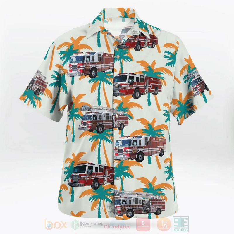 BEST Granby, Colorado, Grand Fire Protection District No. 1 3D Aloha Shirt word3