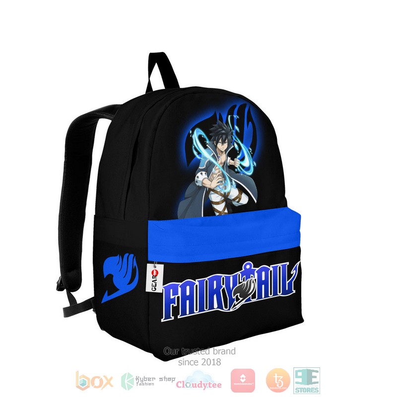 Gray Fullbuster Fairy Tail Anime Backpack 1