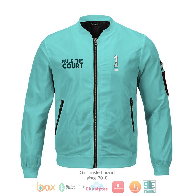 Great King Oikawa Bomber Jacket 3 Great King Oikawa Bomber Jacket word2