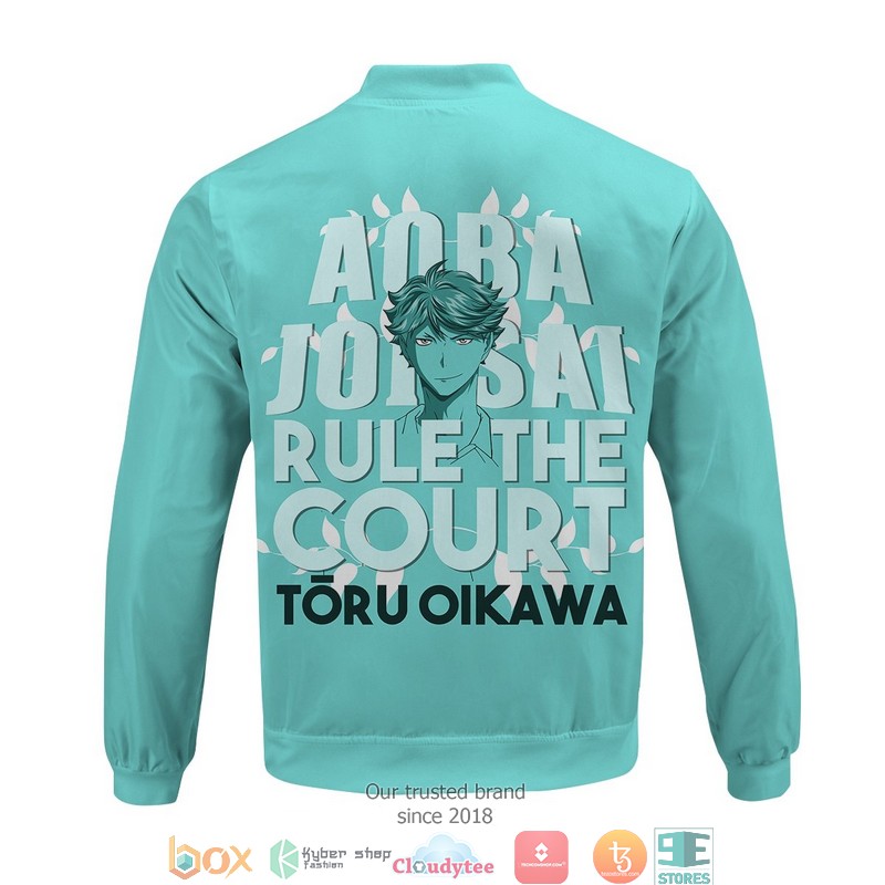 Great King Oikawa Bomber Jacket 8 Great King Oikawa Bomber Jacket word2