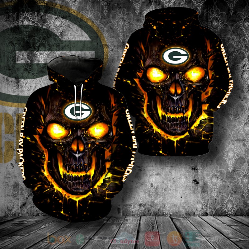 BEST Green Bay Packers NFL Unisex 3D Hoodie 1 Green Bay Packers NFL 3D Hoodie
