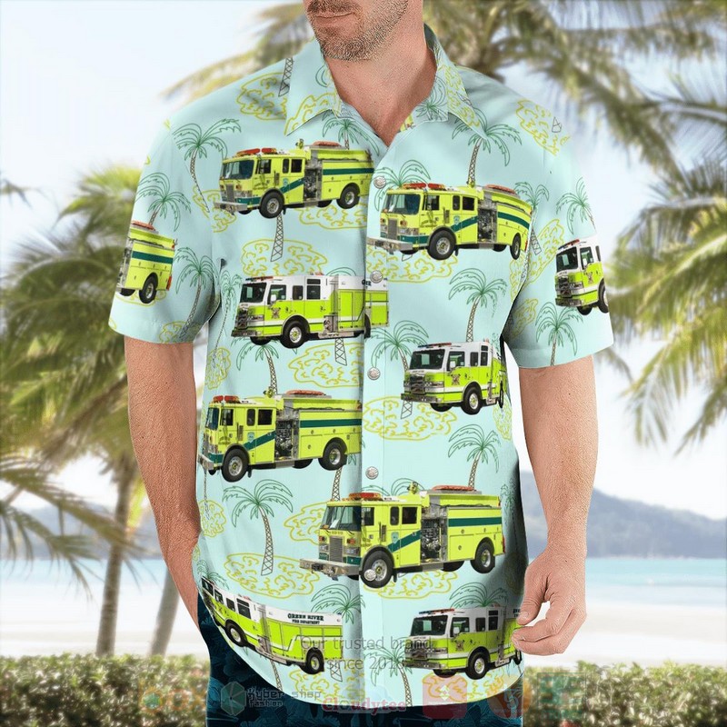 BEST Green River Fire Department 3D Aloha Shirt 3 BEST Green River Fire Department 3D Aloha Shirt word3