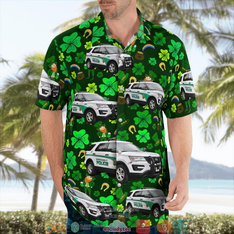 Greenbelt Police Department Greenbelt Maryland Saint Patrick's Day Hawaiian Shirt 4 Greenbelt Police Department Greenbelt Maryland Saint Patrick's Day Hawaiian Shirt word1