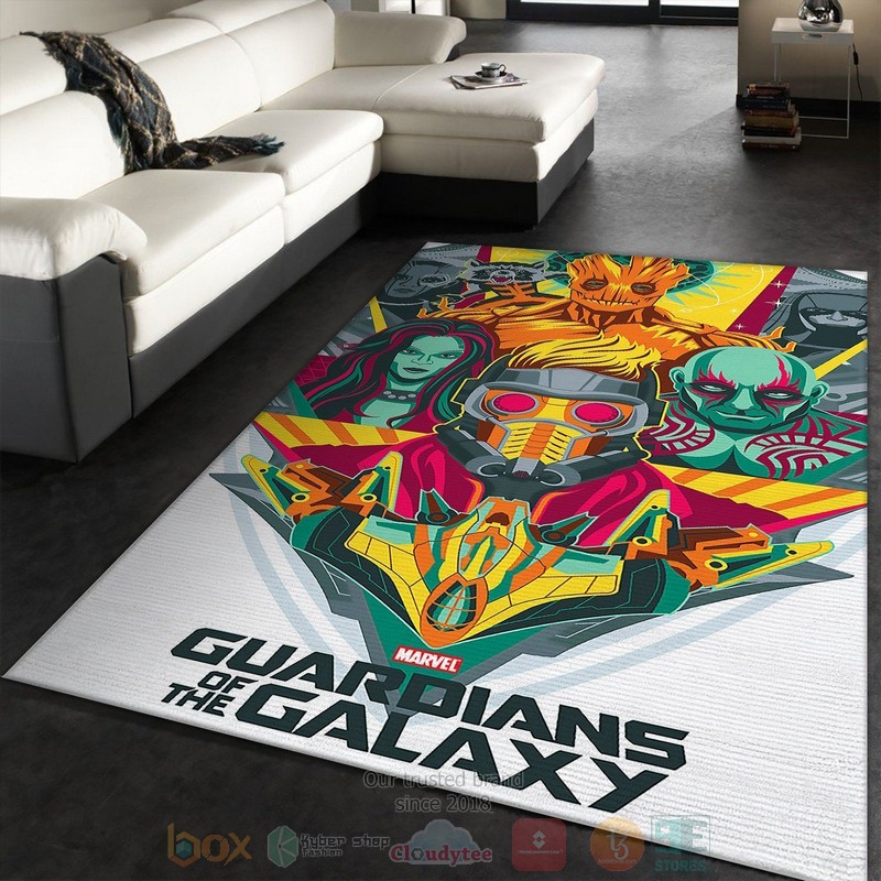 Guardians of The Galaxy Marvel Superhero Movies Area Rugs